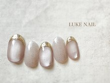 ルークネイル(LUKE NAIL)/うるつや水光マグミラーフレンチ
