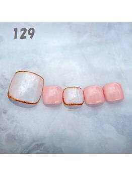 はあとねいる 町田店/フットネイル：No.129