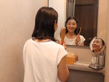 フィジオプラス 恵比寿(Physio+)の雰囲気（パウダールームはアメニティグッズも豊富◎肩こり/恵比寿/広尾）