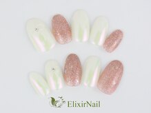 エリクサーネイル 神田(Elixir Nail)/シンプル/クーポン使用