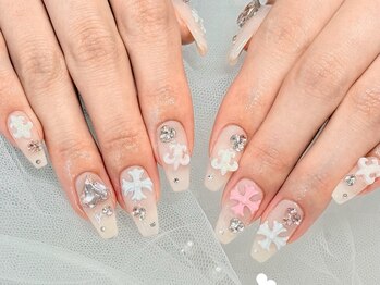 エルナ 新宿(Eluna)/十字架ネイル　担当西村