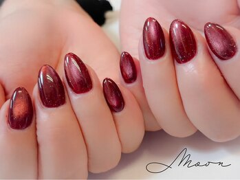 ムーン(Moon)の写真/深みとうる艶が引き立つ、大人の美しさ♪デザインだけじゃない、“整える”から始まる本当の美しさ。