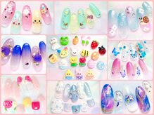 ラルネイル 大宮(Lull. nail)/春サンプル&気まぐれ3Dパーツ♪