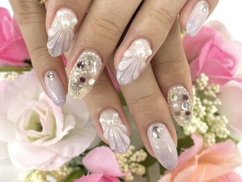 ディーネイル 四条烏丸(D-nail)/【山田】マーメイドネイル