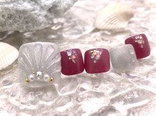 ネイルサロン ふるる 大須店/夏限定！サマーフットネイル#J