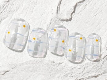 ジェミーネイル エビス(Jemiy nail ebisu)/クリアデイジー11500yen