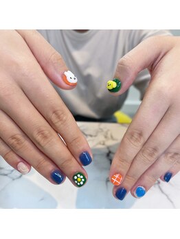 キャラクターネイル