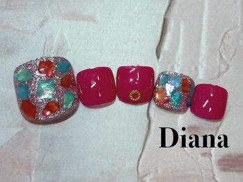 ディアナ ひたちなか高場店(DIANA)/定額ネイル 7700円 C-031