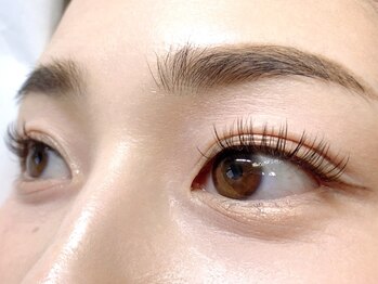 ミニョンアイラッシュデザインサロン 北花田店/フラットマットラッシュ カラー