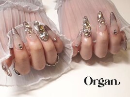 埋め尽くしフレンチネイル