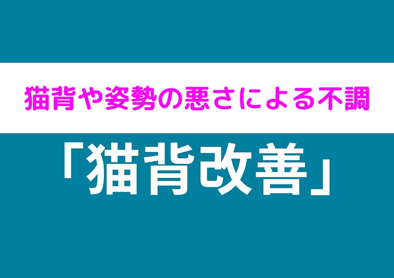 【6/9〜6/15限定】猫背が気になる方◎姿勢改善（肩甲骨はがし） \7700→