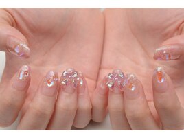 クリアデザインネイル11000円