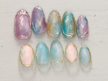 ネイルミックス 沖縄おもろまち店(Nail Mix)の写真/【6490円★カスタムコース(60分) 】最新デザインを組み合わせて「自分らしさ」を表現できる◎/おもろまち