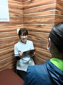 かつら整骨院/丁寧なカウンセリング