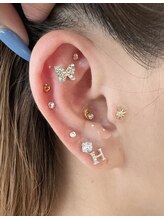 モリバイリトル(mori by little)/【耳ツボジュエリー】付け放題