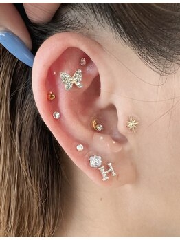 モリバイリトル(mori by little)/【耳ツボジュエリー】付け放題