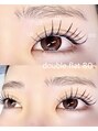 Noa eyelash&eyebrow&nbsp;ダブルフラット80束/フラットラッシュで自まつげを挟み持続力UP!