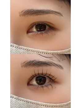 オメカシ アイラッシュアンドアイブロウ(Omekashi eyelash&eyebrow)/上まつげラッシュリフト