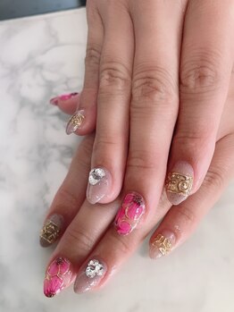 フラワーネイル