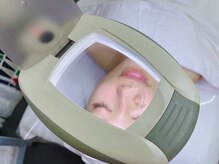 マインドテラピー 高田馬場/拡大鏡でお肌をじっくり観察◎