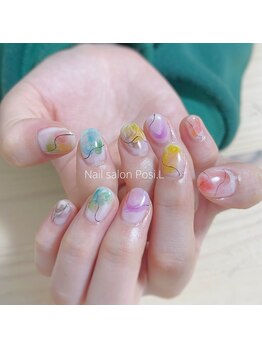 ポジ(Posi.L)/カラフルネイル