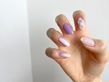 ハンスム 下北沢(Hansum)/シンプル大人上品ネイル