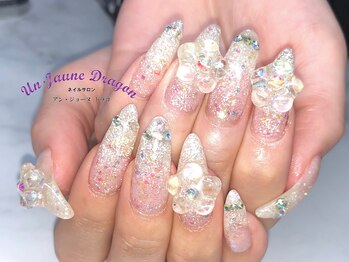 アン ジョーヌドラゴ/【ロングネイル】キラキラネイル