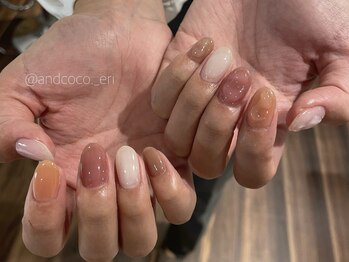 アンドココ 下北沢店(And & coco.)/ぷくぷくネイル