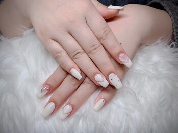 ルビーネイル 太閤通駅店(RUBY NAIL)/フリーデザインジェルスカルプ