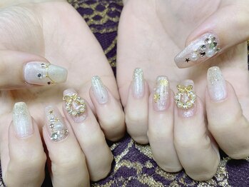 マーチ(March)/クリスマスネイル