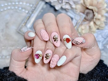 レアネイル 渋谷店(Le’a nail)/バレンタインネイル