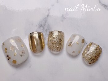 ネイルミンツ(nail Mint’s)/フット定額デザイン♪