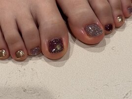 フット　デザインネイル