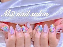 エムズ ネイルサロン(M2)/カラフルマグネットマーメイド
