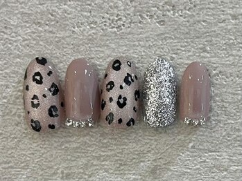 定額Design　ヒョウ柄