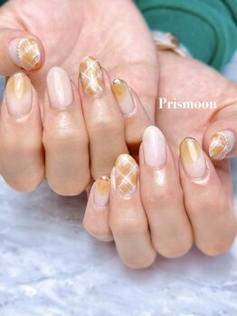 プリズムーン(Prismoon)の写真/シンプル系～繊細なデザインまで★高技術で周りと差がつくアートが豊富♪あなただけのデザインをご提供＊