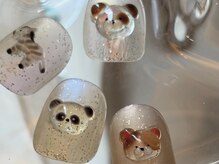 カラ ネイル 中津店(calla nail)の雰囲気（【パラジェル】クリア感たっぷりアニマルアート）