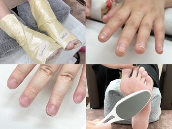 オレンジスティックの写真/指先から自信！甘皮ネイルケア・ハンドケアで魅せる健康爪へ。フット角質ケアでツル肌に♪