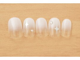 5000円　グラデ　キラキラシール