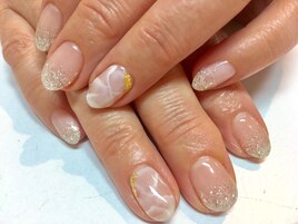 大理石ネイル