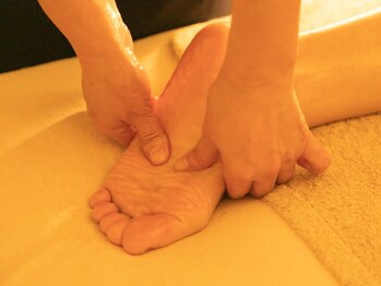 癒しのひととき/足裏/足つぼも