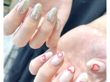 ネイルサロン ティフィン(tiffin)/～ぷっくりハート～