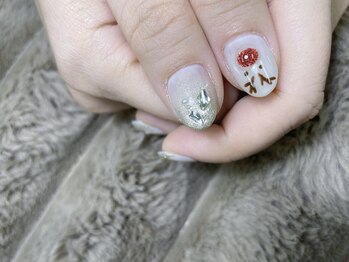 マーチ(March)/クリスマスネイル