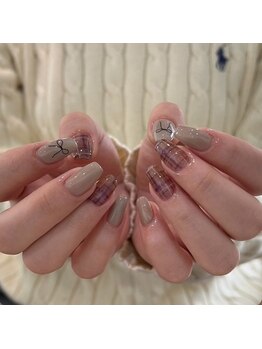 リノ 大阪本町店(lino)/リボンネイル