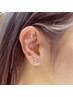 【耳つぼジュエリー】特別価格☆１０粒まで２５００円！パーツは３００種類
