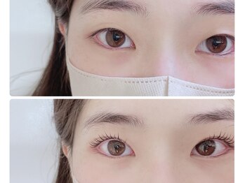エニー 柏店(eny)/まつげパーマ×パリジェンヌ眉毛