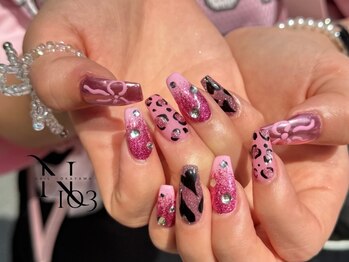 イチマルサン(N゜103)の写真/繊細なアートで周りと差がつく、最新のトレンドを取り入れたデザイン多数♪魅力を最大限に引き出す指先に◎