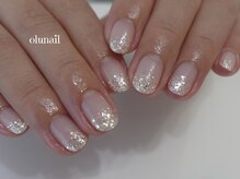 オルネイル(olunail)/ラメグラデーション