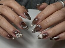 アイネイルズ 渋谷店(I nails)/【Momoka.h】マグネットストーン