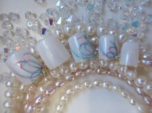 ルクルク ネイル&リラクゼーションサロン(lukuluku)/★フラワーリボンネイル★